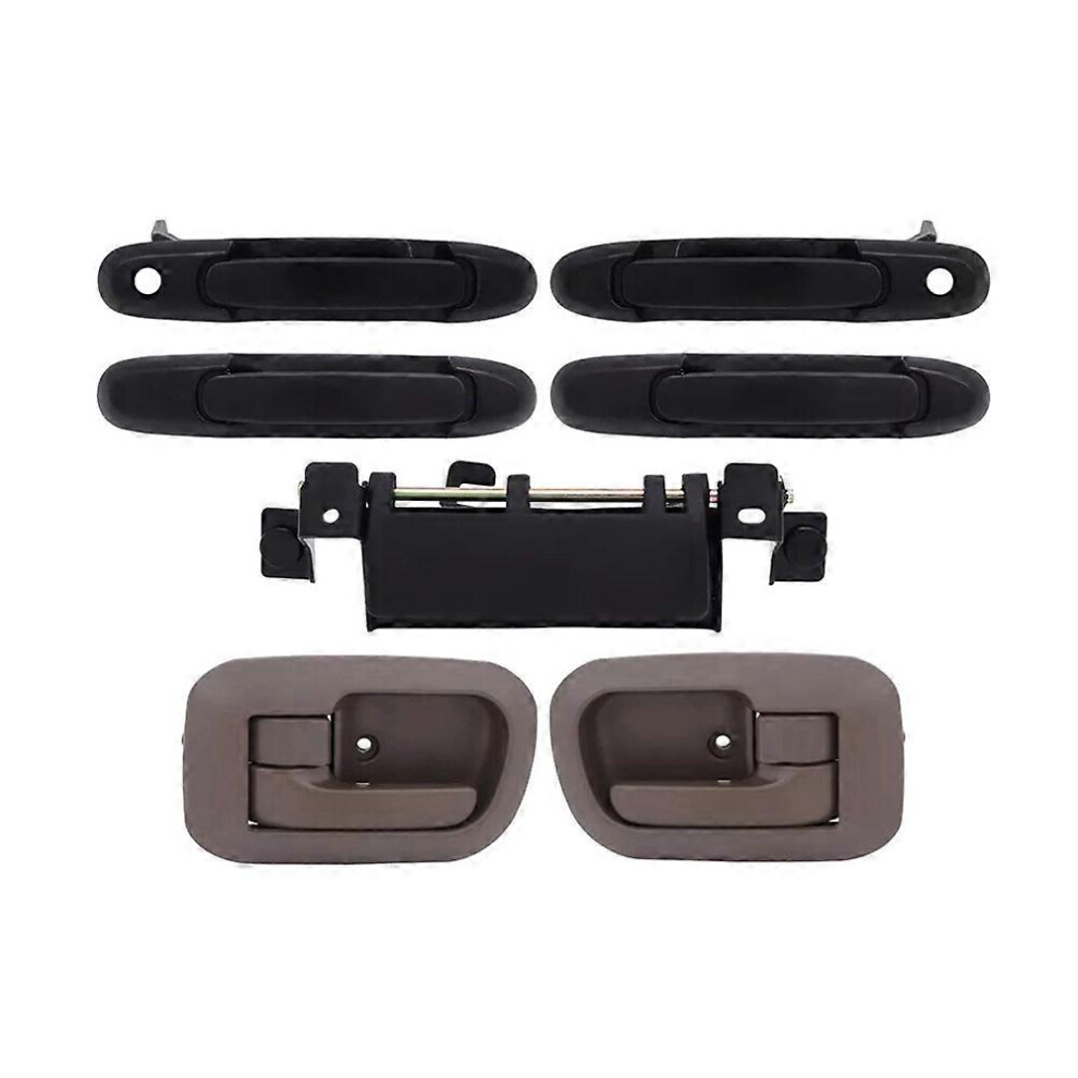 7Pcs Car Inside & Outside Left Right Door Handles + Tailgate For Toyota Sienna 1998-2003 69205-08010 3271382594860