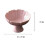 Ceramic Footed Fruit Bowl Dessert Display Stand for Living Room Dining 2