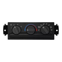 15098964, 1623939-A, 16250545 Bedieningspaneel schakelaar voor de klimaatregeling van de verwarming in de Chevrolet Blazer S10.
