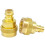 2Pcs A/C R134a to R1234yf Conversion Kit,Quick Adapter Adjustable HighandLow Voltage Connector,for A 1