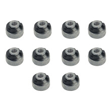10 stuks motorfietszadelschroefmoer achterspatbordzadelmoer voor Harley Sportster Roadking Fatbob Streetbob