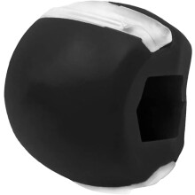Jawline exerciser käktränare silikon Svart   1 Pack