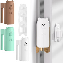 Door Pinch Guard Baby Proofing - Door Hinge Cover,Hanging Silicone Pinch Guard and Anti Slam Stopper,Baby Proofing to Keep Open Stop
