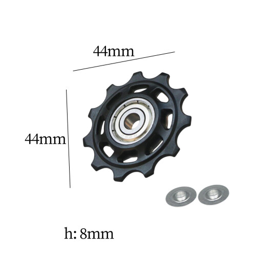 Rear Derailleur Pulley Bikes Replacement Stable Drive Guide Wheel 11T 1