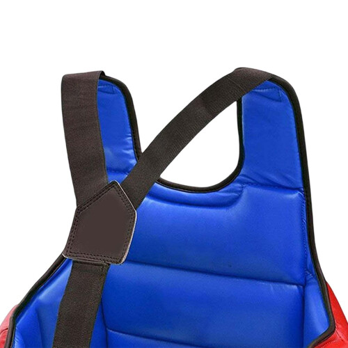 Karate Chest Guard Sanda Sparring Kickboxing Taekwondo Protector Vest 2