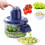 Grape Peeling Machine Garlic Peeling Machine Rechargeable Automatic Small Fruit Peeler Tool for Grapes  Tomatoe B 3