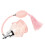 Vintage Crystal Perfume Bottle Long Bulb Tassel Atomizer 100ml Pink 3