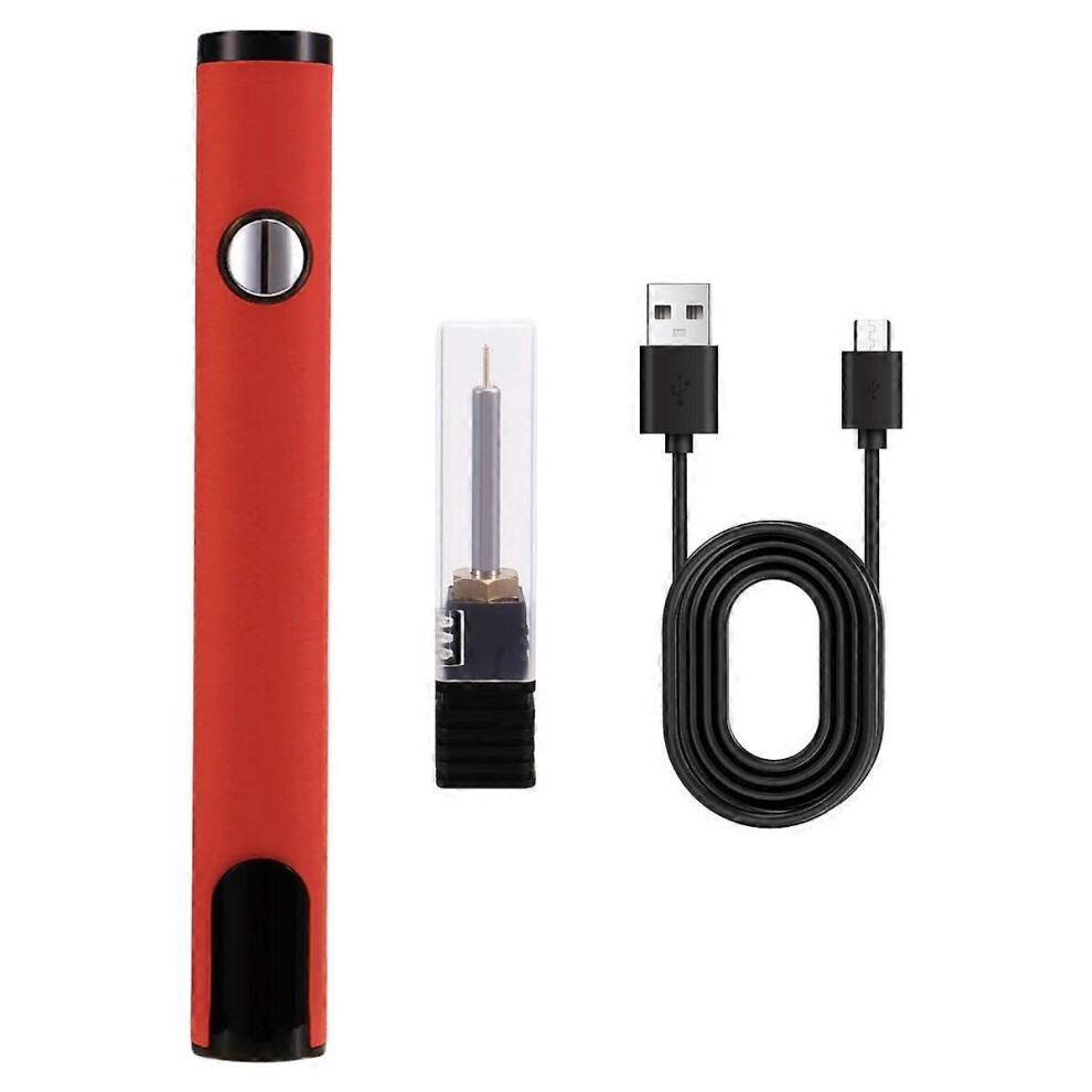 510 Thread Battery Cart Pen Electric Soldering Iron Welding Kit Adjustable Voltage With Hot Thread H 3280905273380