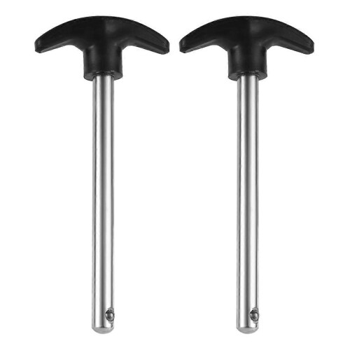 2pcs Weight Stack Pin, Tensile 3/8 Inch Diameter Locking Space Weight Lifting Machine Pins Weight St