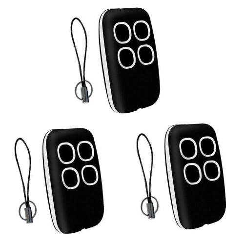 3pcs 250-913MHz Garage Remote Control Duplicator Multifrequency Copy Remote Control Universal Door O