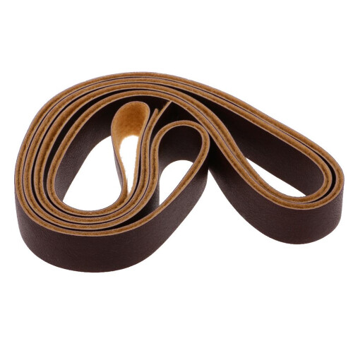 10 Meters Long DIY Crafts Leather Strap 15mm Wide Deep Coffee 2