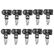 10 programmierbare TPMS-Reifendrucksensoren für Autel-Werkzeuge TS408, TS508, ITS600, 315 MHz & 433 MHz, 2-in-1