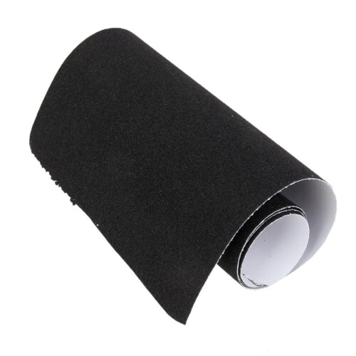 Skateboard Deck Sandpaper Skating Board Longboarding Griptape Black 2