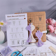 8x8In Macrame Board and 50pcs Pins with Adjustable Stand Weaving Tool Supplies for Braiding Cording Bracelet