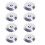 8x Universal Speaker Spikes Pads Mats for HiFi Amplifier CD DVD Player 3
