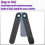 Metal  Foldable Laptop Stand Adjustable Angle Portable Notebook Holder for 10-17 Inch Laptops Ideal Silver 4
