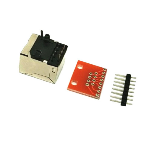 8 Pins  Connector PCB and Breakout Board Kit for Check Ethernet Not We 2