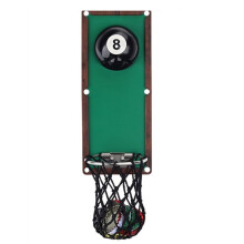 Wall-Mounted Billiard Bottle Opener with Cap Collector - Stainless Steel Fridge Magnet for Kitchen and Bar Decor