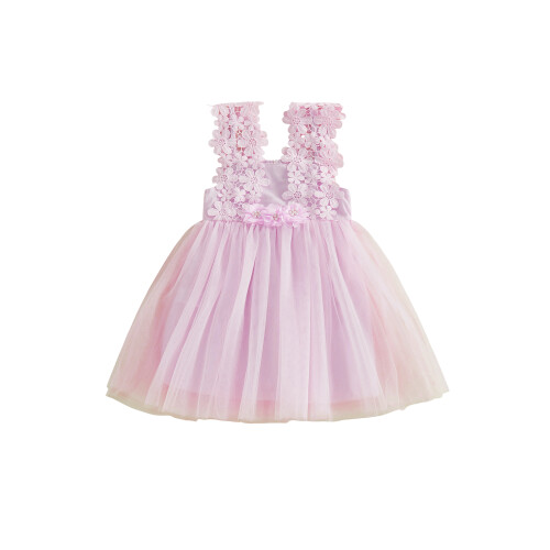 (5-6 Years, Pink) Παιδικό Φόρεμα Κορίτσι για Πριγκίπισσες