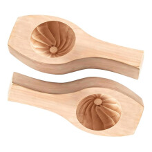 Wooden Steamed Bun Dumpling Pasta Molds, DIY Baozi Maker, Handmade Mooncake Molds for Festivals,Exquisite Kitchenware