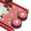 Wheel Woodworking Baffle Cutting Machine Table Saw Inverted Roller Worktable Chute Positioning Fixing Tool 2