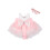 (12-18 Months, Pink) Robe pour bébé fermeture éclair. 1