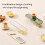 Garlic Slicer Multi-Functional Mandoline Slicer Veggie Garlic Ginger Grinder Vegetable Mandoline 2pc 6