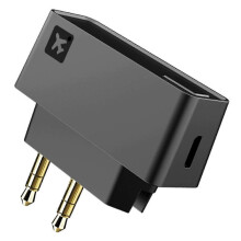 AK3046E Pro Wireless Bluetooth 5.0 Adapter for Airplane, with Aptx HD/LL/Adaptive mitter for Ai