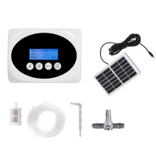 Sistema di Irrigazione A Goccia Intelligente A Doppia Pompa, Timer per Pompa 'Acqua, Dispositivo di Irrigazione Automatico per Piante da Giardino