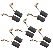 Confezione da 10 spazzole di carbone N097696 per motori di smerigliatrice DWE4120 DWE4011, ricambi per utensili elettrici.