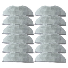 Mop Pad for  Mijia S40 / OV81 Vacuum Cleaner Replacement Parts Washable Cleaning Mop Cloth Microfiber Mop 12PCS