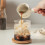 Espresso Cups, Ceramic Measuring Cup, 90ML Cup with Handle, Shot Cup with V-Shaped Mouth, Pitcher for Espresso Making 2