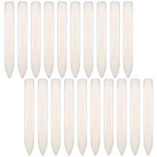 20er-Pack Falzbeine, Kunststoff-Falzbeine zum Falten, Ritzen und Knicken von Papier, Bastelarbeiten und Scrapbooking