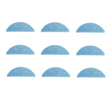 9 PCS Cleaning Rag for IKOHS Netbot S15 / PVCR 3300 IQ Vacuum Cleaner Accessories Mop Pads Replacement Spare