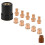 Kit com 12 pontas de eletrodo para corte a plasma, consumíveis compatíveis com a tocha de corte Versa-Cut 40. 1