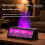 Fireplace Flame Humidifier Simulated Fireplace Flame Humidifier Desktop Simulated Wood Flame Aroma Diffuser for Home 4