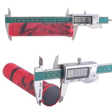 paar antislip rubberen stuurhoezen voor fietsstuur (22,2 mm) - Geel & Roze