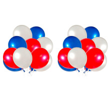 120 Pack Red White and Balloons 12 Inch Latex Party Balloons Perfect Party Birthday Decoration for All Occasions