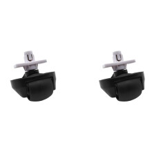 2X SubstituiçãO da Roda Dianteira para S65 S55 Max S65 Pure S45 Max S7 S70 S75 Aspirador Roda Universal