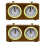 2X Mechanical Chess Clock Analog for Chess Game Timer Clock Official Clocks Timers No Battery Needed 1