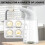 Touchless Automatic Soap Dispenser USB Rechargeable Adjustable 4-Level Sensor Pump for Kitchen Bathroom White 3