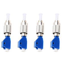 4 Pcs Visual Fault Locator Adapter, Hybrid Fiber Optic Connector Adapter, Single Mode 9/125Um FC Male Naar LC Female Adapter
