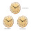 Silents None-Ticking Clocks Decorative Clock Battery-12 inch 3