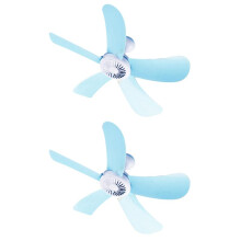 2X 5 Decken Ventilatoren Silent 500mm Sparender Elektrischer Decken Ventilator mit Hohem Volumen und Schalter für Den Schlafsaal