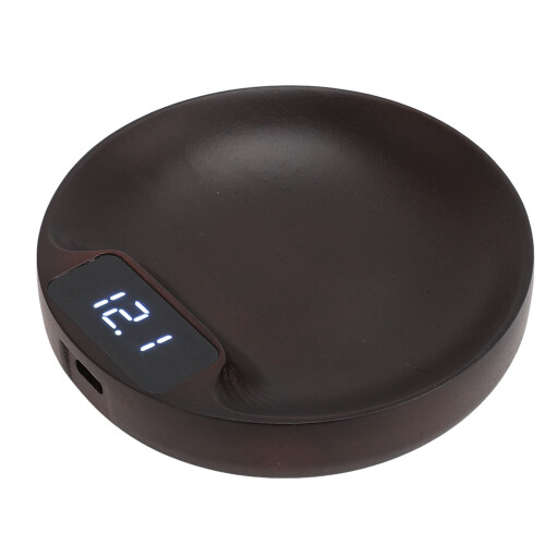 Wooden Tea Scale 0.1g Accurate, 100g Rechargeable Kitchen Tool