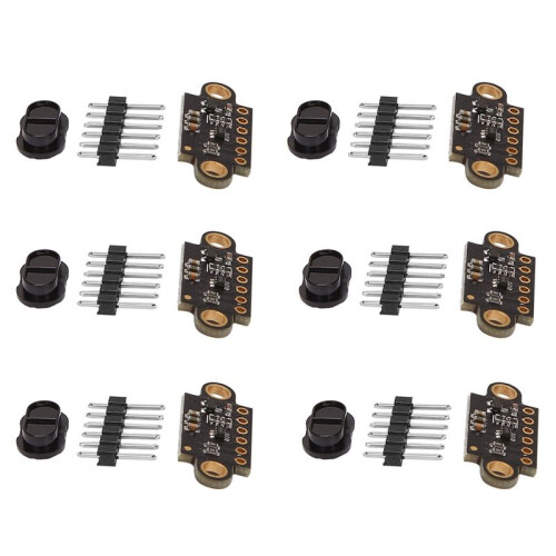 6X VL53L1X Ranging Flight  Sensor Module 3V-5V Distance 400cm Measurement Extension Board Module for
