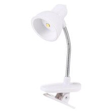 Clip Table Lamp-LED Desk Light, Portable Eye Protection Bedside Lamp Study Office Dorm Room Laptop Night Reading