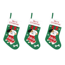 Weihnachtsstrümpfe mit Anhängern in Katzen- und Hundeform, Süße Weihnachtsstrümpfe mit Cartoon-Motiv, Geschenktüten, Weihnachtsdekoration, Welpe