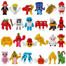 24PCS stole a brain rot children's collection toy - doll ornament
