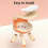 Dining Chair, Chair Backrest Learning to Sit on A Small Stool, Detachable Children'S Table 4
